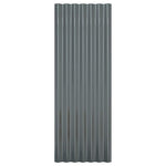 12 db antracitszürke horganyzott acél tetőpanel 100 x 36 cm 4