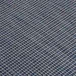 Kék lapos szövésű kültéri szőnyeg 160 x 230 cm 5