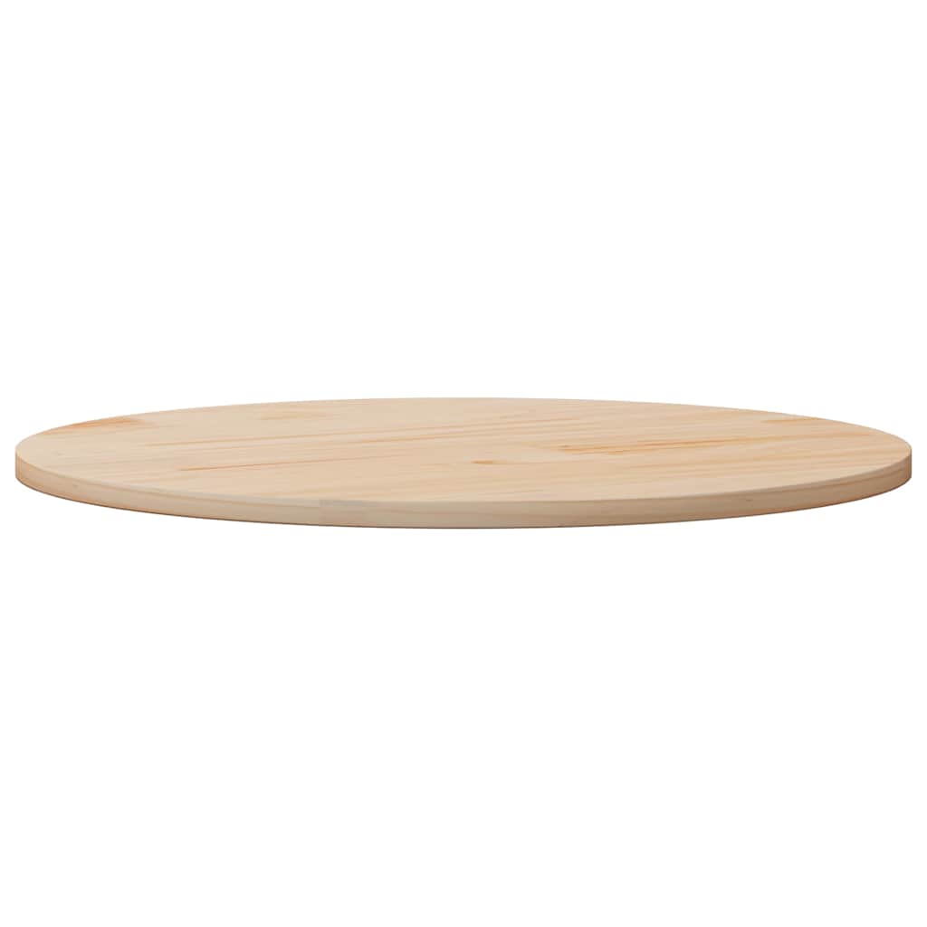 Tömör fenyőfa asztallap Ø80 x 2,5 cm 2