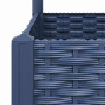 Kékszürke PP rácsos kerti ültetőláda 120 x 120 x 136 cm 6