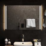 LED-es fürdőszobatükör 90x60 cm
