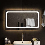 LED-es fürdőszobatükör 90x50 cm