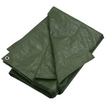 Zöld HDPE takaróponyva 180 g/m² 6 x 12 m 2