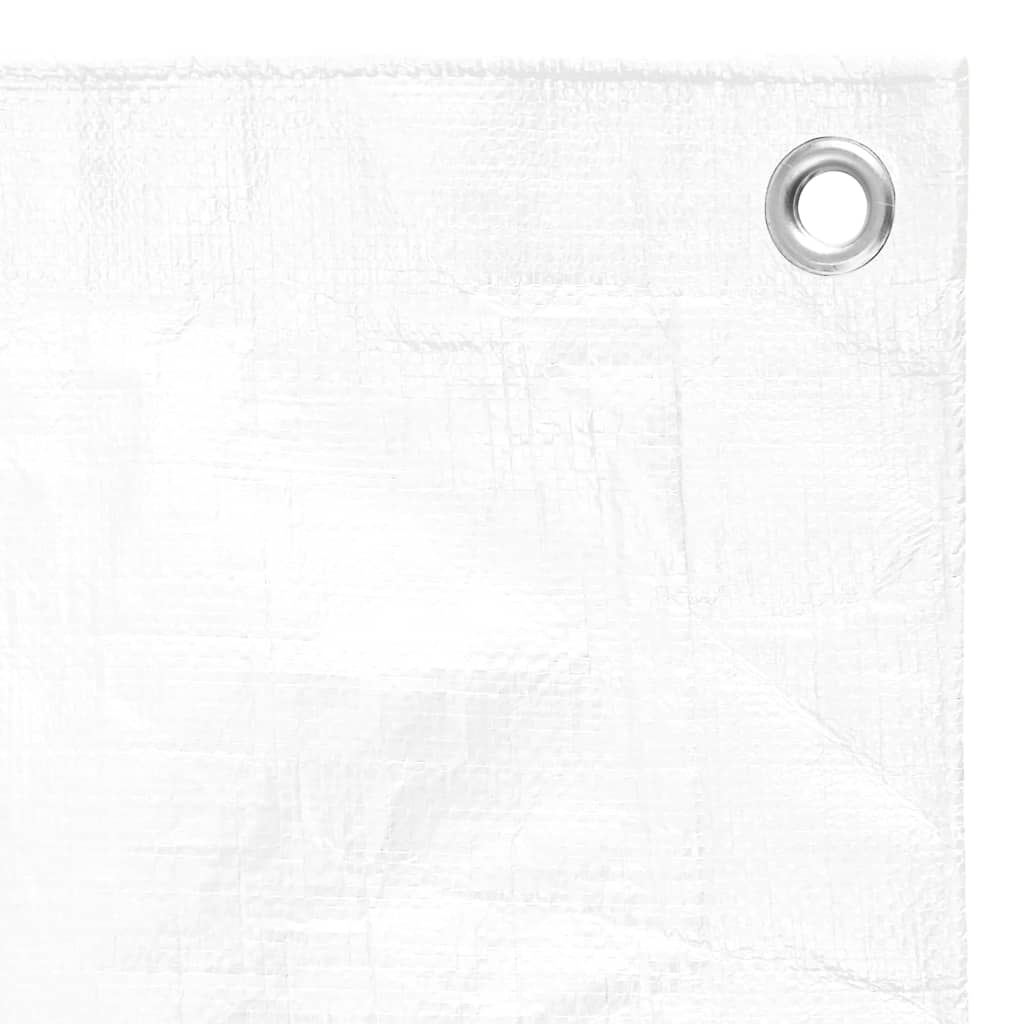 Fehér HDPE takaróponyva 180 g/m² 6 x 10 m 4