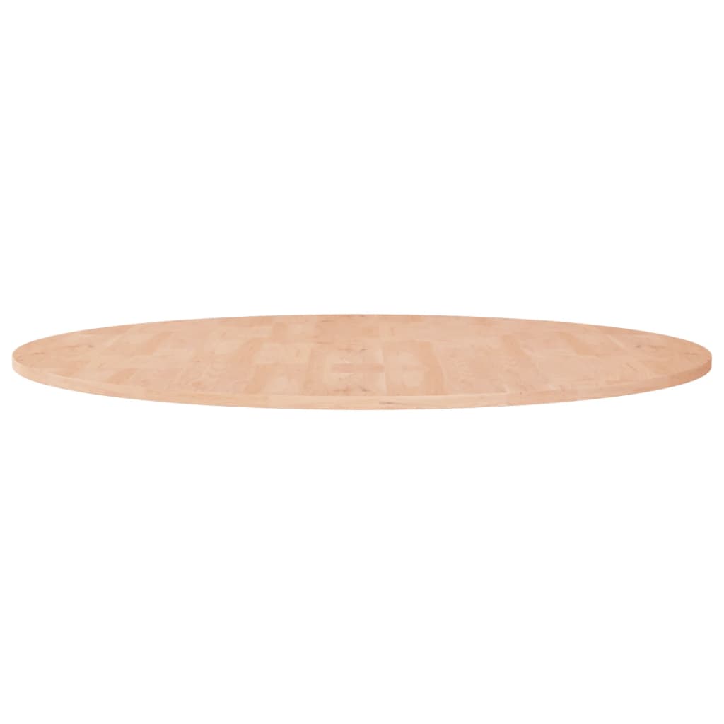 Kerek kezeletlen tömör tölgyfa asztallap Ø90 x 1,5 cm