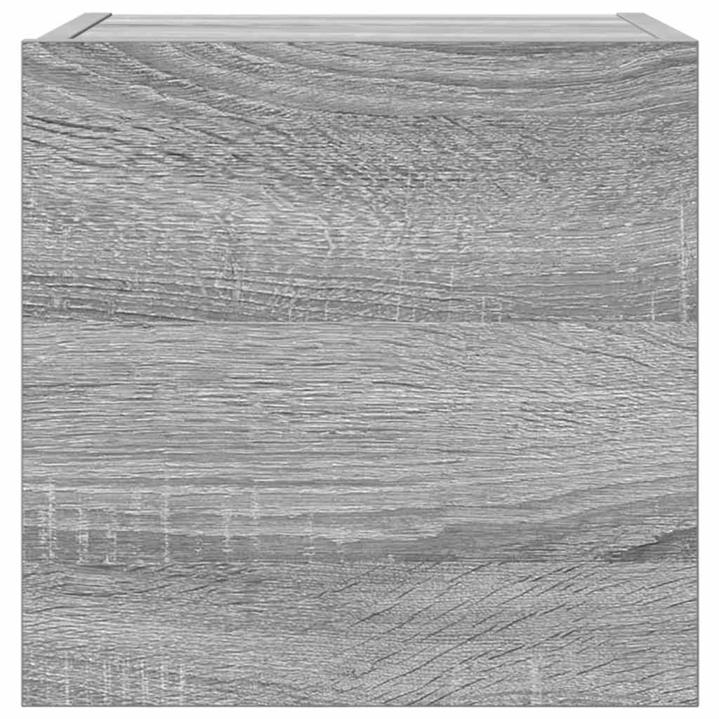 Szürke sonoma színű fali TV-szekrény 30,5 x 30 x 30 cm 4