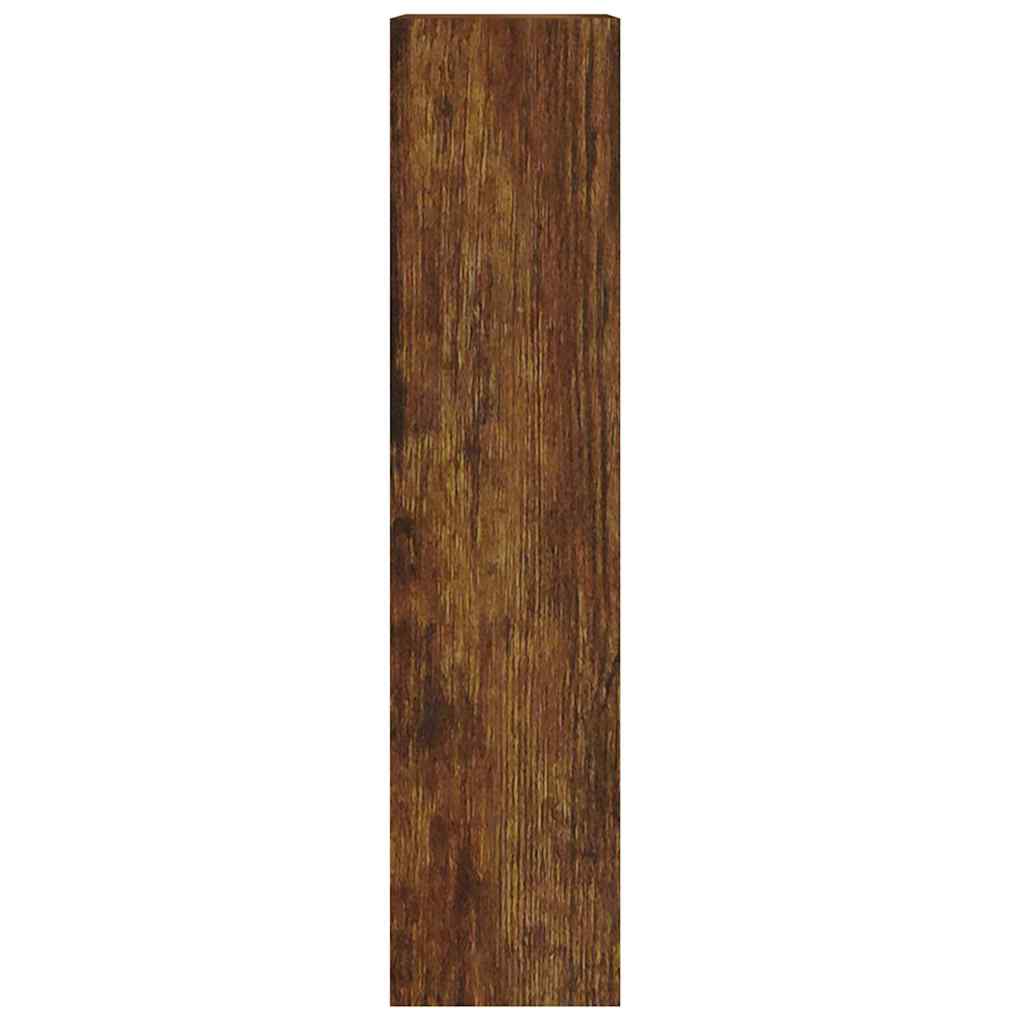 Füstös tölgy színű szerelt fa cipősszekrény 63x24x103 cm 5