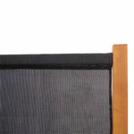 Fekete 3 paneles térelválasztó 210 x 180 cm 6