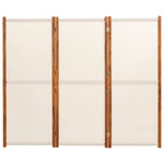 Fehér 3 paneles térelválasztó 210 x 180 cm 4