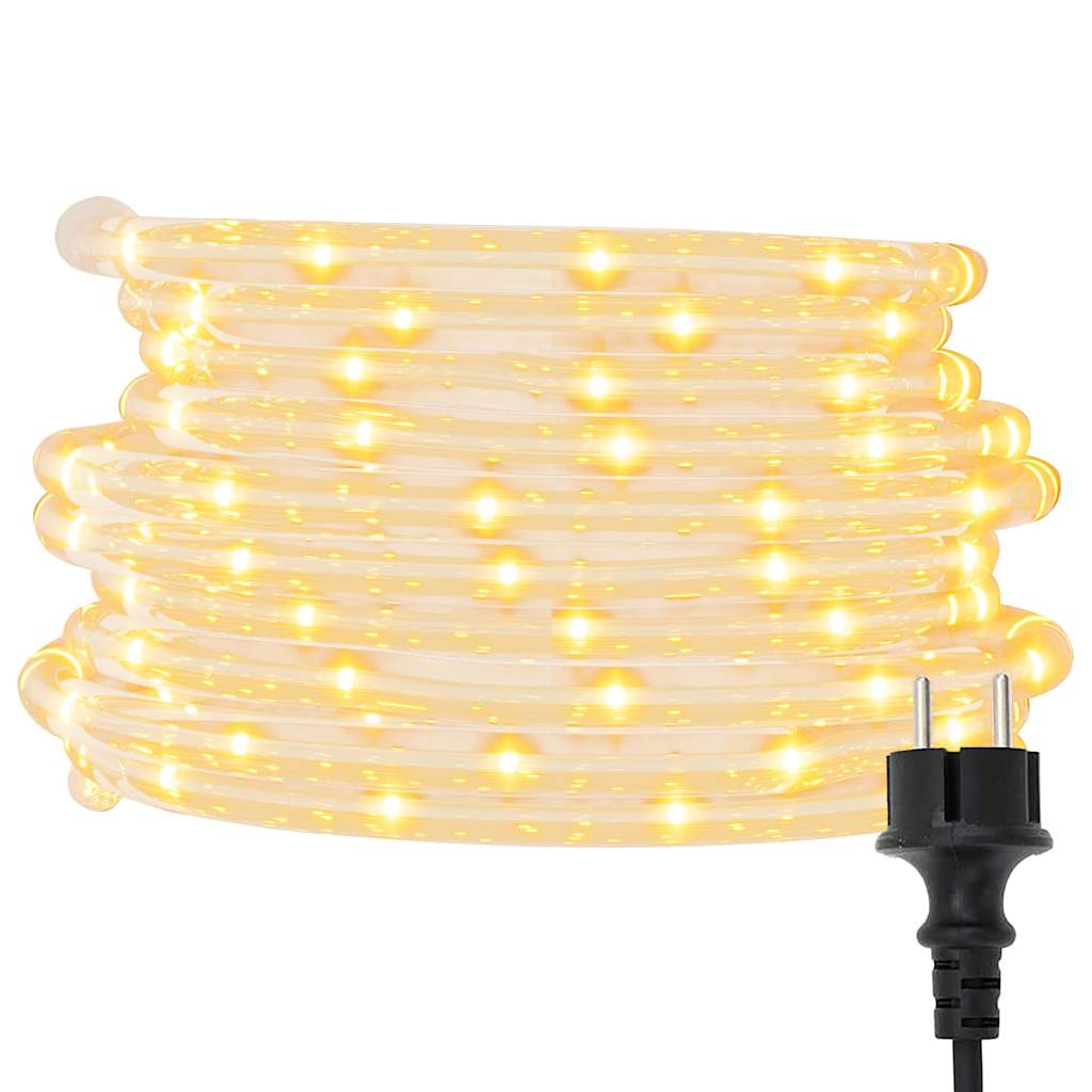 PVC fényfüzér 1200 meleg fehér LED-del 50 m 2