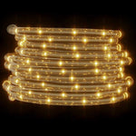 PVC fényfüzér 1200 meleg fehér LED-del 50 m 4
