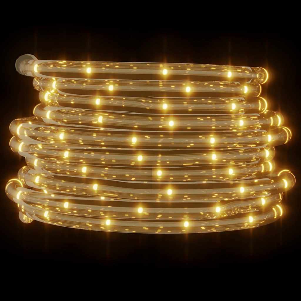 PVC fényfüzér 1200 meleg fehér LED-del 50 m 4