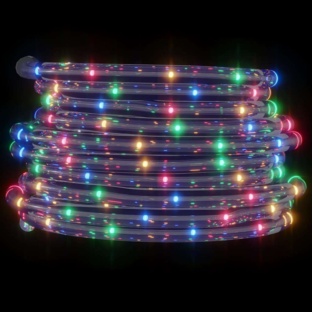 PVC fényfüzér 120 többszínű LED-del 5 m 4