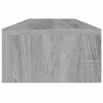 Szürke sonoma színű szerelt fa monitorállvány 100 x 24 x 13 cm 5