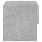 2 db betonszürke falra szerelhető éjjeliszekrény 6