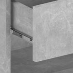 2 db betonszürke falra szerelhető éjjeliszekrény 7