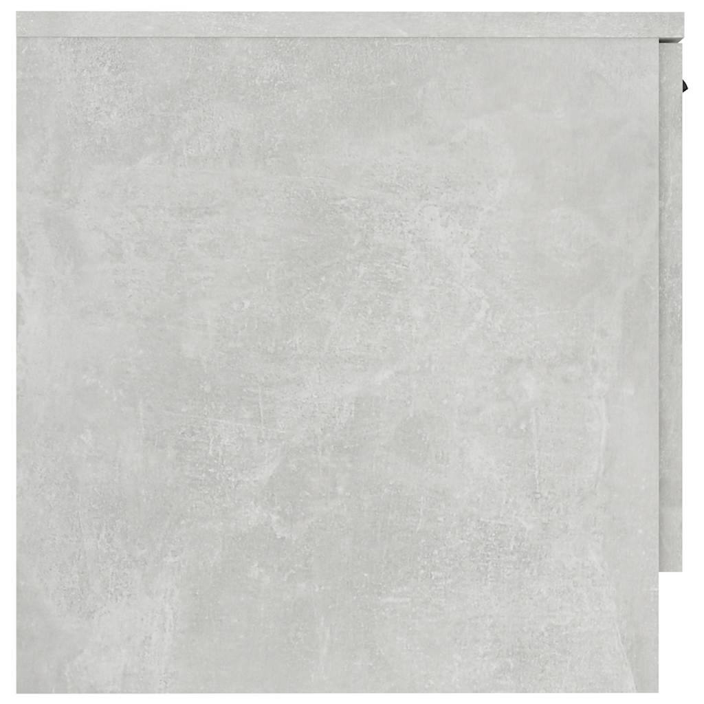 2 db betonszürke éjjeliszekrény 40 x 39 x 40 cm 8