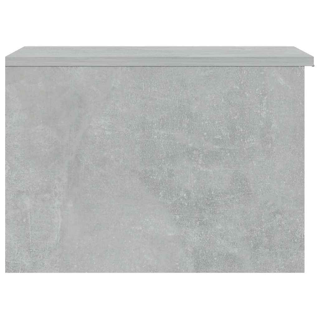 Betonszürke szerelt fa dohányzóasztal 50 x 50 x 36 cm 7