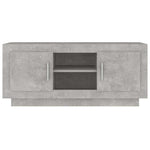Betonszürke szerelt fa TV-szekrény 102x35x45 cm 5