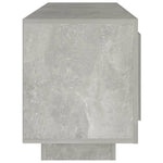 Betonszürke szerelt fa TV-szekrény 102x35x45 cm 6