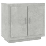 Betonszürke szerelt fa tálalóasztal 80 x 40 x 75 cm 2