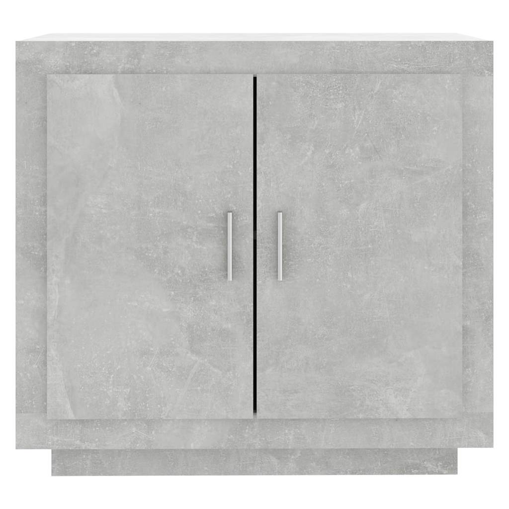 Betonszürke szerelt fa tálalóasztal 80 x 40 x 75 cm 3