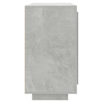 Betonszürke szerelt fa tálalóasztal 80 x 40 x 75 cm 4