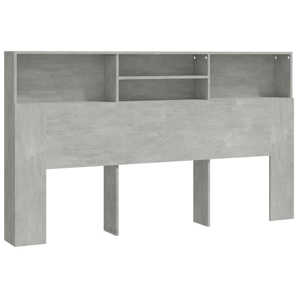 Betonszürke áthidaló szekrény 180 x 19 x 103,5 cm 2