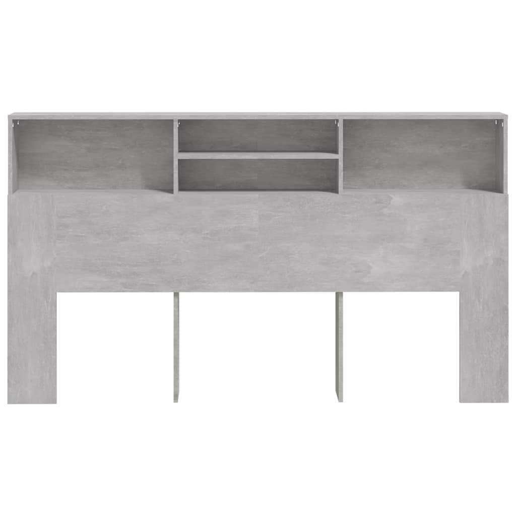 Betonszürke áthidaló szekrény 180 x 19 x 103,5 cm 3