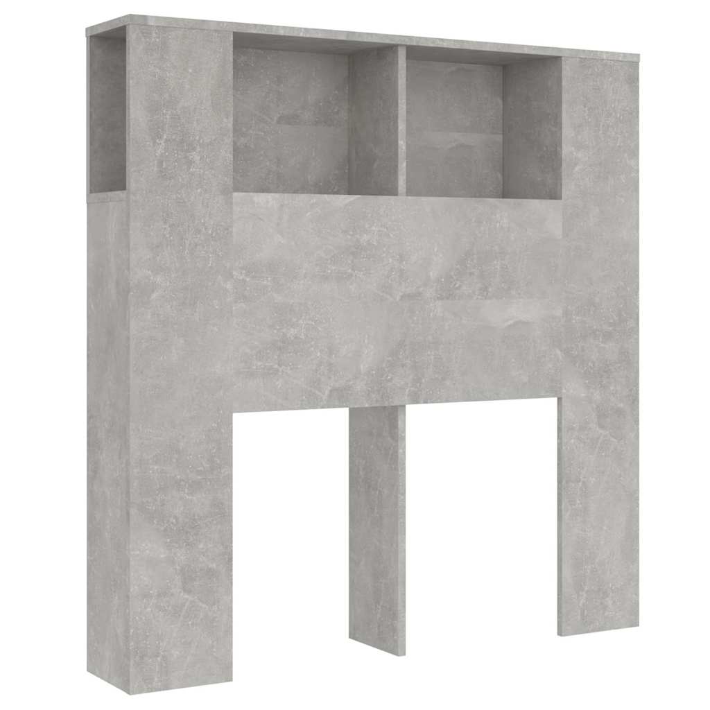 Betonszürke áthidaló szekrény 100 x 18,5 x 102,5 cm 2