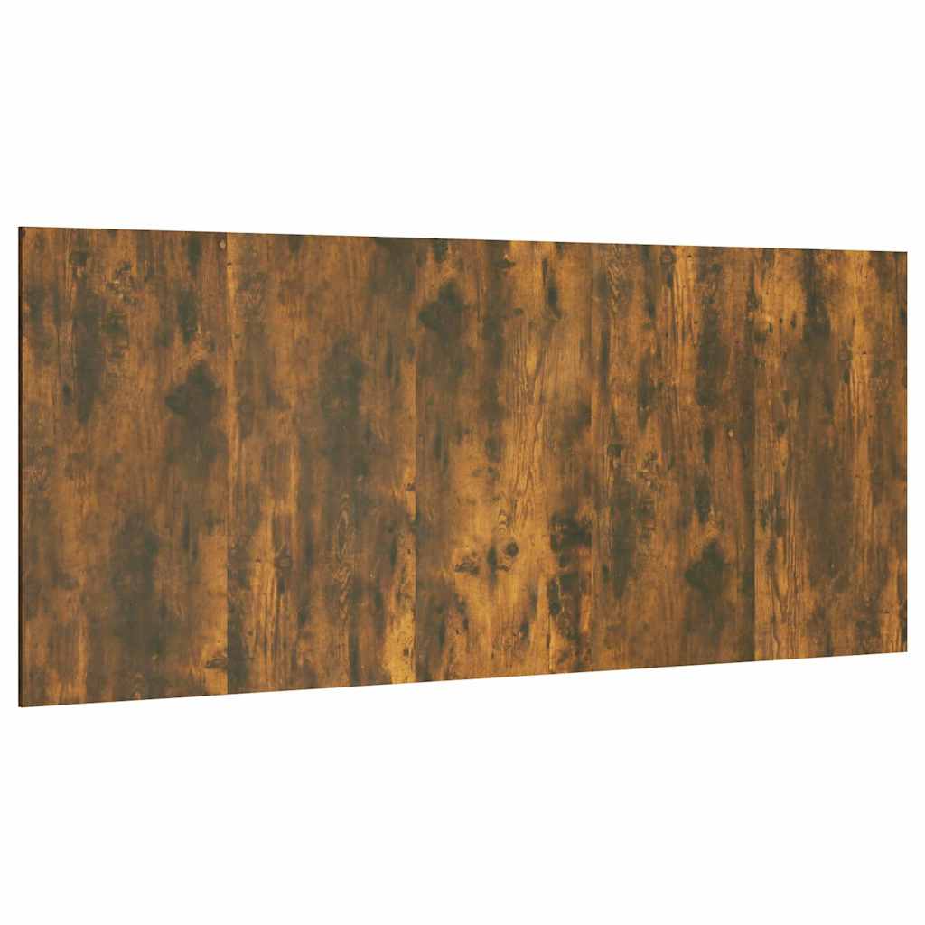 Füstös tölgy színű szerelt fa ágyfejtámla 200x1,5x80 cm 2