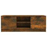 Füstös tölgy színű szerelt fa TV-szekrény 102 x 35 x 36,5 cm 3