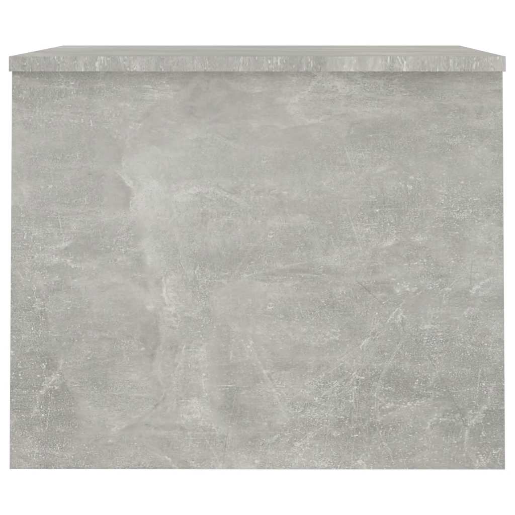 Betonszürke szerelt fa dohányzóasztal 80 x 50,5 x 41,5 cm 5