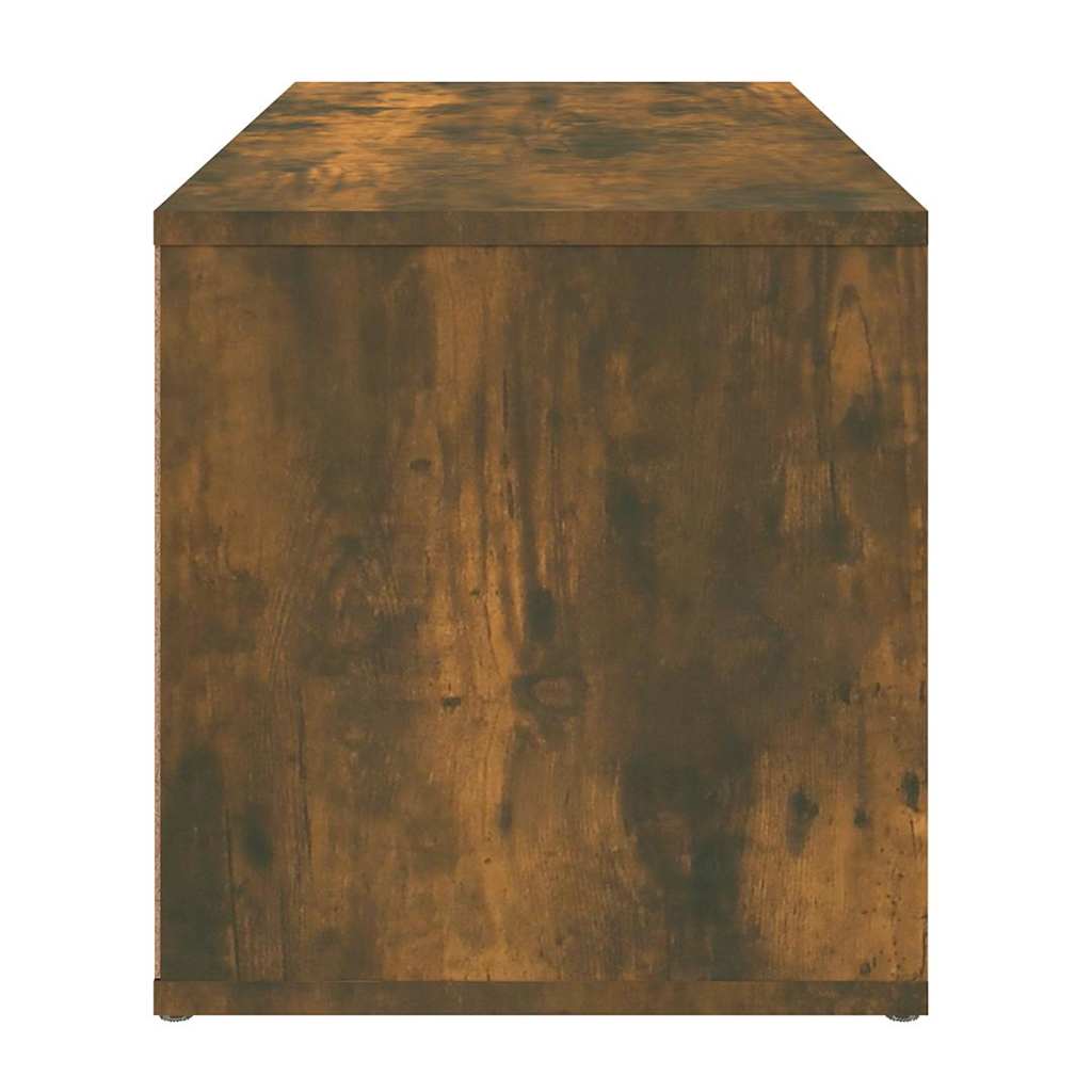 Füstös tölgy színű szerelt fa TV-szekrény 80 x 34 x 36 cm 8
