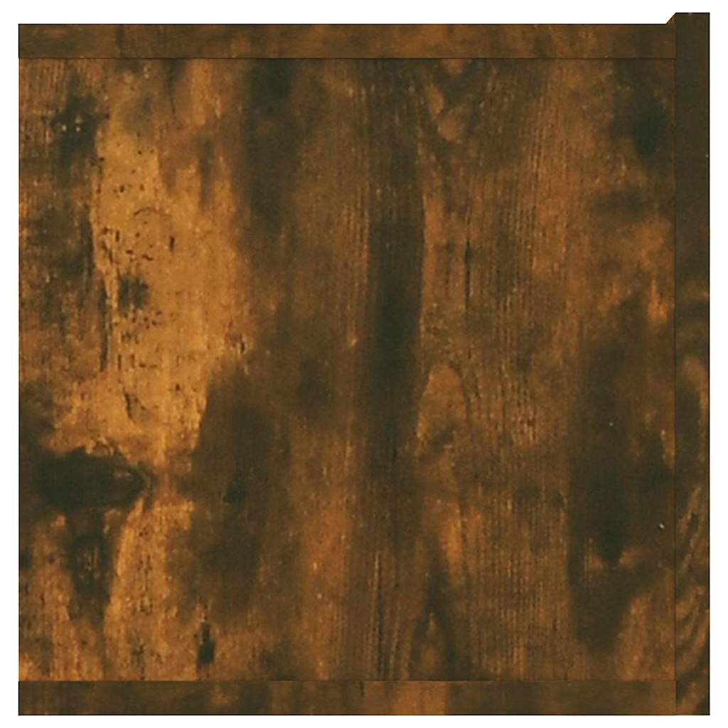 Füstös tölgy színű szerelt fa TV-szekrény 80 x 30 x 30 cm 6