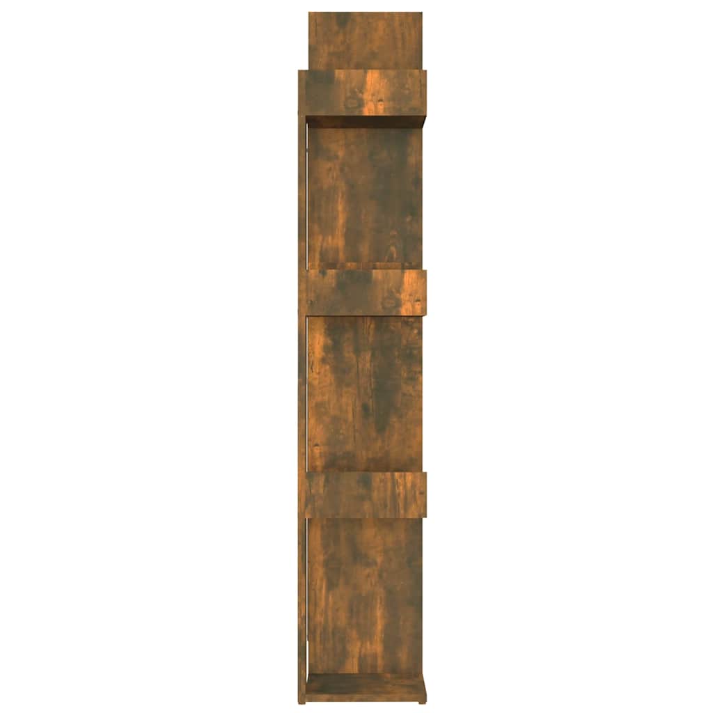 Füstös tölgy színű szerelt fa könyvszekrény 86 x 25,5 x 140 cm 5
