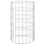 Kör alakú horganyzott acél gabion oszlop Ø30 x 50 cm 3