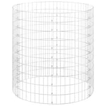 Kör alakú horganyzott acél gabion oszlop Ø100 x 100 cm 3