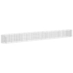 Horganyzott vas gabion magaságyás 540 x 50 x 50 cm 2