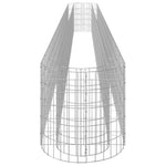 Horganyzott vas gabion magaságyás 540 x 50 x 50 cm 5
