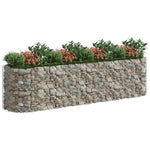 Horganyzott vas gabion magaságyás 400x100x100 cm 3