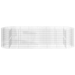 Horganyzott vas gabion magaságyás 400x100x100 cm 4