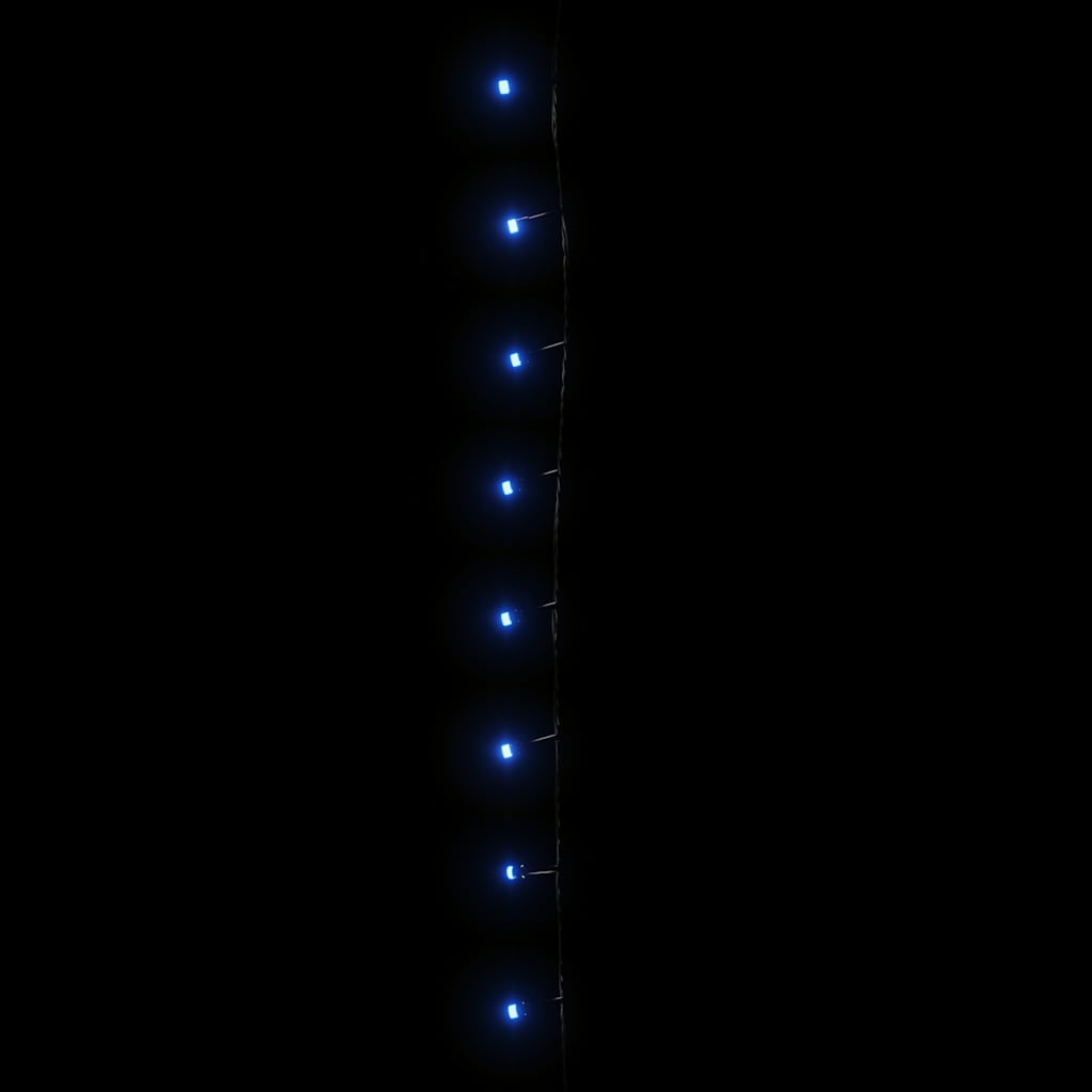 Kék fényű PVC LED-füzér 300 LED-el 30 m 5
