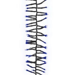 Kék fényű fürtös PVC LED-szalag 3000 LED-del 3