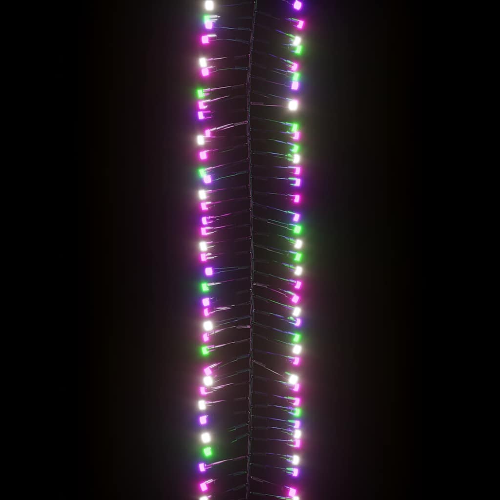 Színes pasztell fényű fürtös PVC LED-szalag 3000 LED-del 5
