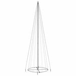 Kúp alakú karácsonyfa 1134 színes LED-del 230 x 800 cm 4