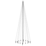 Karácsonyfa cövekkel 1134 színes LED-del 800 cm 3