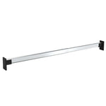 2 db ezüst teleszkópos gardróbsín 58-100 cm 2