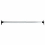 2 db ezüst teleszkópos gardróbsín 58-100 cm 3