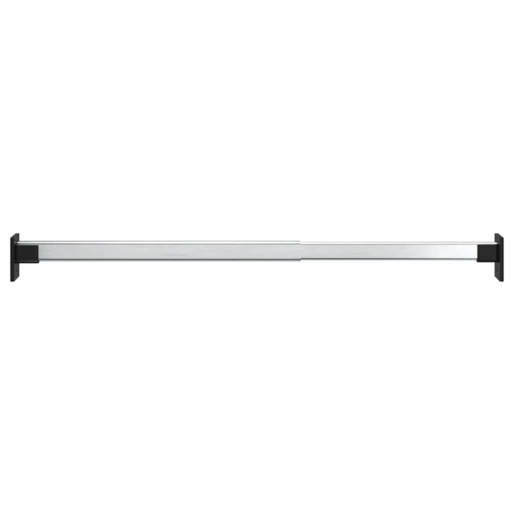 2 db ezüst teleszkópos gardróbsín 58-100 cm 3